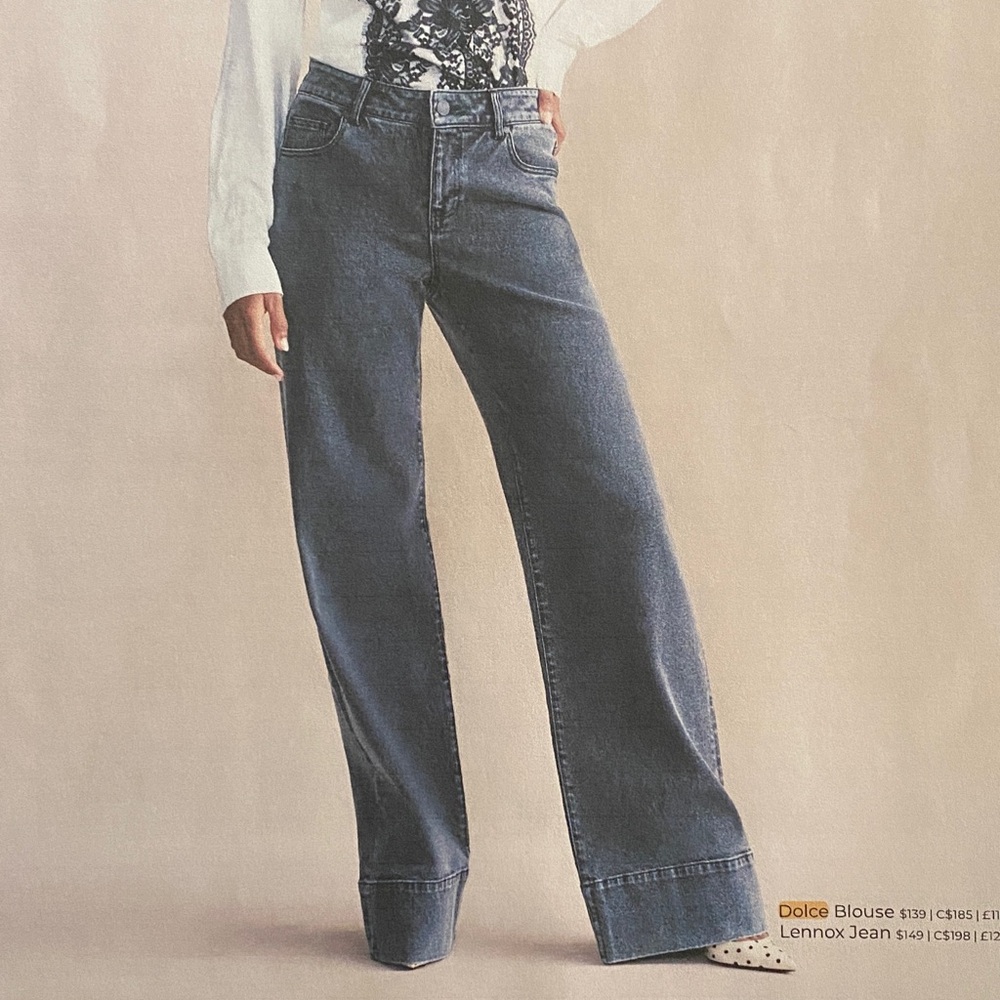 cabi Lennox Jean size 10 Long